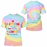 Apples Used To Be Fine - Personalized Teacher All Over T-shirt and Hoodie