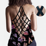 Camping Cross Tank Top