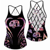 Camping Cross Tank Top