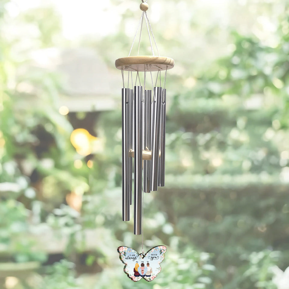 I'm Always With You - Personalized Memorial Wind Chime