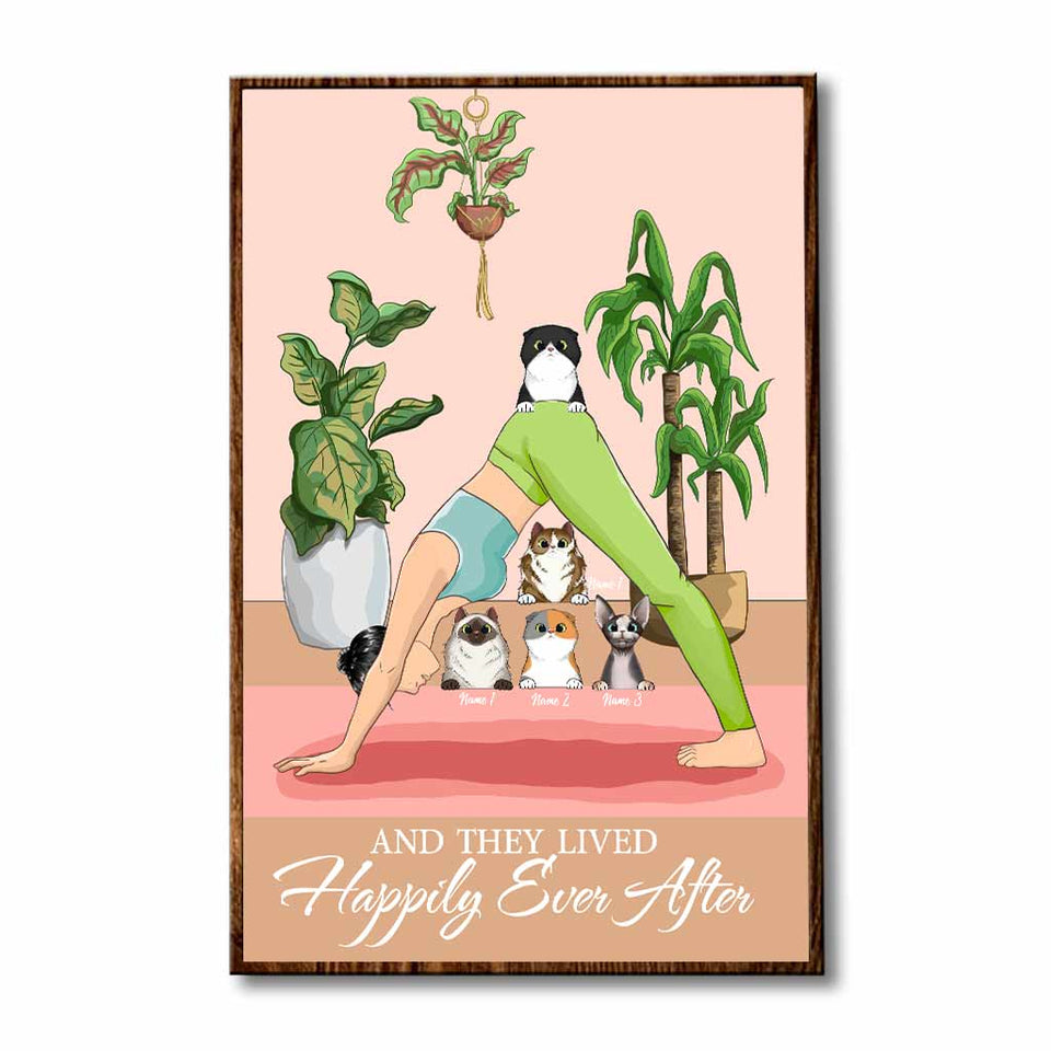 And They Lived Happily Ever After Personalized Poster
