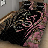 I’m Forever - Personalized Couple Hunting Quilt Set