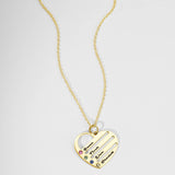 This Is Us - Personalized Family S925 Silver Birthstone Heart Name Necklace