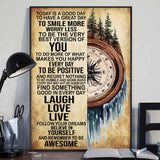 Today Is A Good Day - Camping Poster