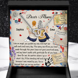 I Love You - Personalized Mother's day Mother Necklace