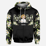 Love You Mom - Personalized Mother's Day Mother All Over T-shirt and Hoodie