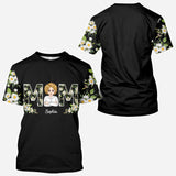 Love You Mom - Personalized Mother's Day Mother All Over T-shirt and Hoodie