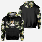 Love You Mom - Personalized Mother's Day Mother All Over T-shirt and Hoodie