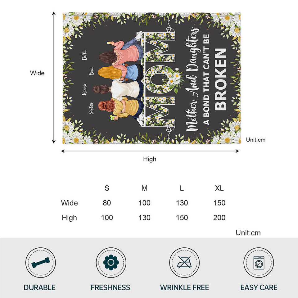 Love You Mom - Personalized Mother's Day Mother Blanket