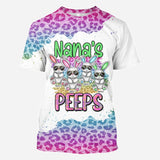 Grandma's Peeps - Personalized Mother's Day Easter Day Grandma All Over T-shirt and Hoodie