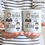 Like Father Like Daughter Like Son - Gift for dad, mom, son, daughter - Personalized Mug