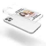 If We Get Caught Partners In Crime - Personalized Bestie Clear Phone Case