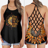 Always Take The Scenic Route - Camping Cross Tank Top