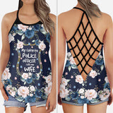 My Favorite Police Officer Cross Tank Top