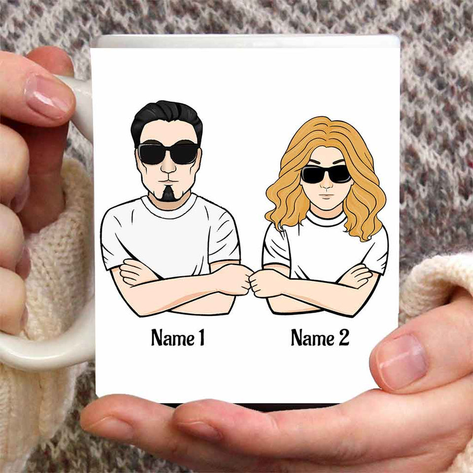 We're Still Going Strong - Personalized Couple Mug