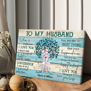 You Are The Best Thing - Personalized Couple Canvas And Poster