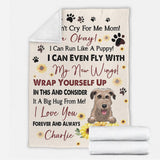 Don't Cry For Me Mom - Personalized Mother's Day Dog Blanket