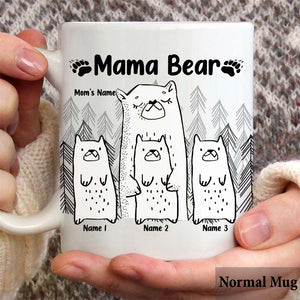 Mama Bear - Personalized Mother's day Mother Mug