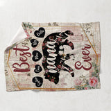 Best Nana Ever - Gift for mom, grandma - Personalized Blanket