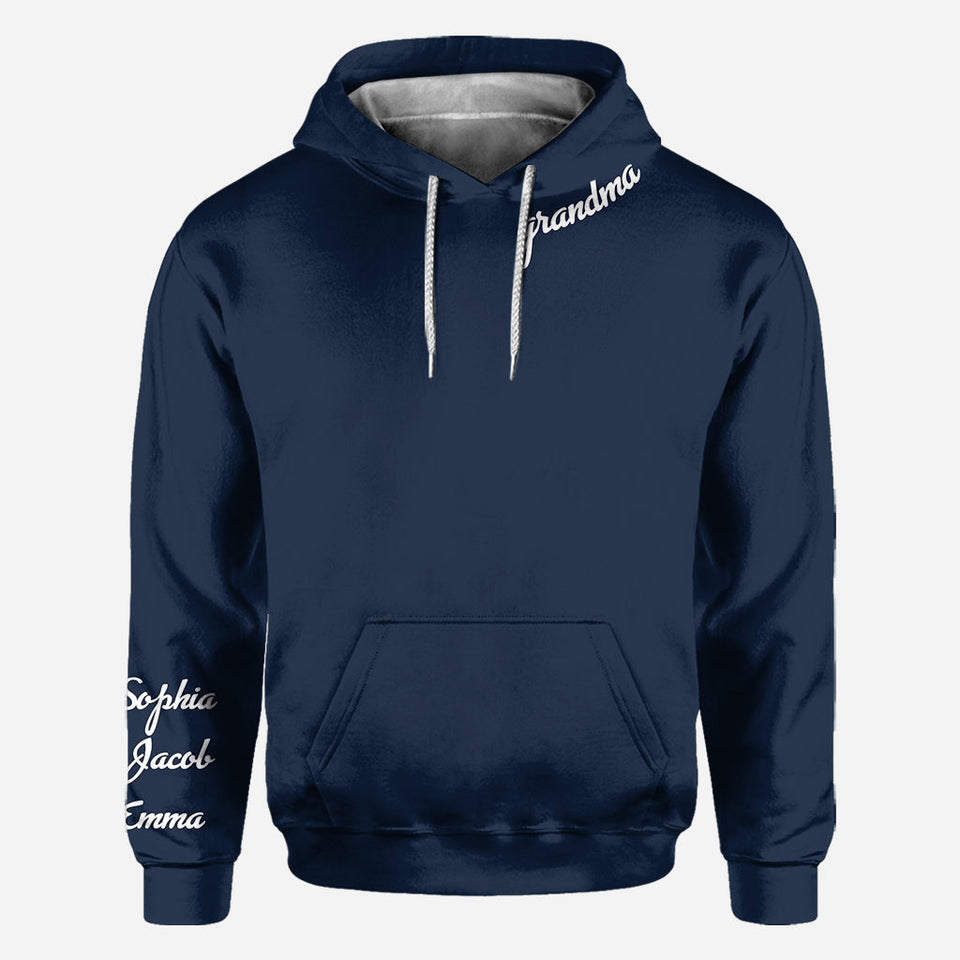 Nana's Flowers - Gift for grandma, mom, dad, aunt - Personalized All Over Shirt