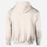 This Nana Wears Her Heart - Personalized Mother's Day Grandma All Over Hoodie