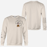 This Nana Wears Her Heart - Personalized Mother's Day Grandma All Over Hoodie