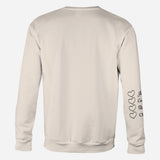 This Nana Wears Her Heart - Personalized Mother's Day Grandma All Over Hoodie