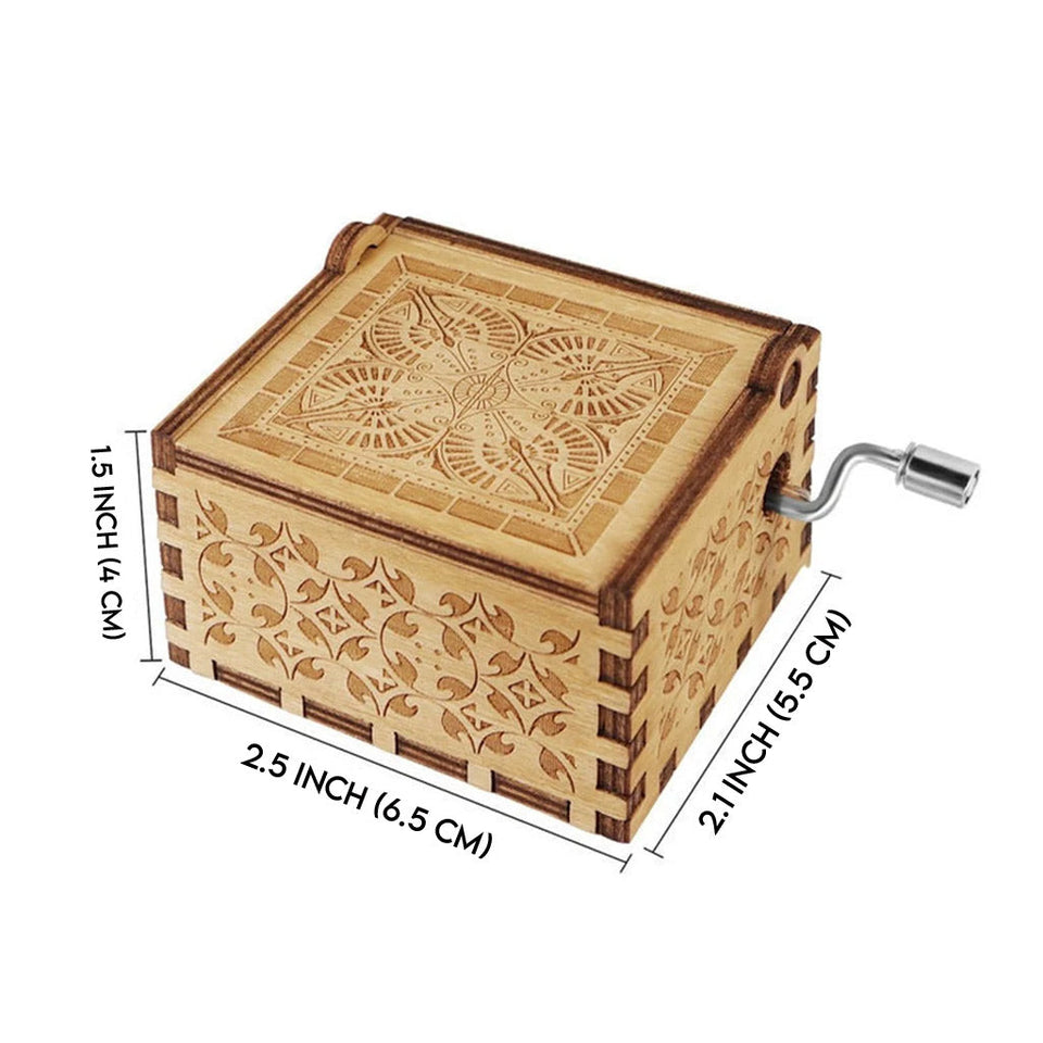Sometimes You Forget You're Awesome - Personalized Mother's Day Grandma Hand Crank Music Box