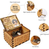 Sometimes You Forget You're Awesome - Personalized Mother's Day Grandma Hand Crank Music Box
