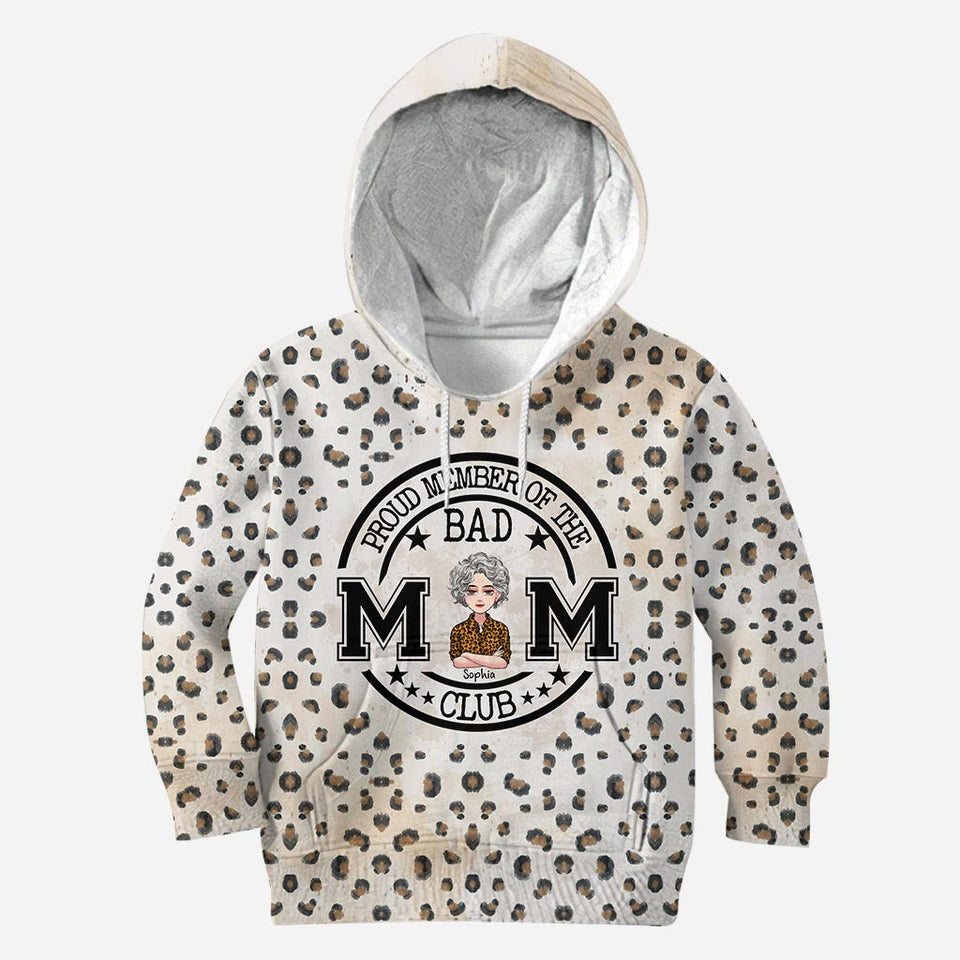 Pround Member Of The Bad Moms Club - Personalized Mother's Day Grandma Hoodie and Leggings