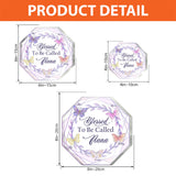 Blessed To Be Called - Personalized Grandma Custom Shaped Acrylic Plaque