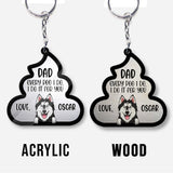 Every Poo I Do For You - Dog gift for dog lover, cat lover - Personalized Keychain