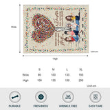 Mother We Love You - Personalized Mother Blanket