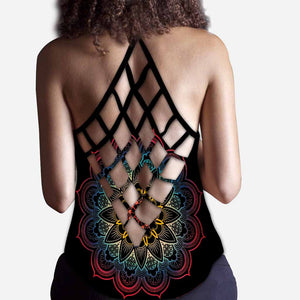 Namaste Cross Tank Top