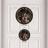 So Many In The Forest Personalized Round Wood Sign