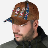 Happy 4th Of June - Personalized Dog Classic Cap