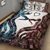 Hunting Couple - Personalized Quilt Set