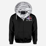 Camper King Camper Queen - Personalized Camping All Over T-shirt and Hoodie
