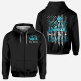 Camper King Camper Queen - Personalized Camping All Over T-shirt and Hoodie