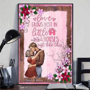 My Favorite Place in All the World - Personalized Couple Poster