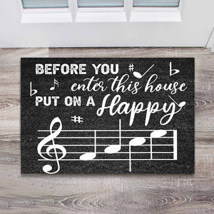 Before You Enter This House - Piano Doormat