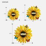 Nana Sunflower - Personalized Mother's Day Grandma Wood Sign