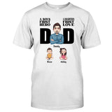 A Sons First Hero A Daughters First Love - Personalized Father T-shirt and Hoodie