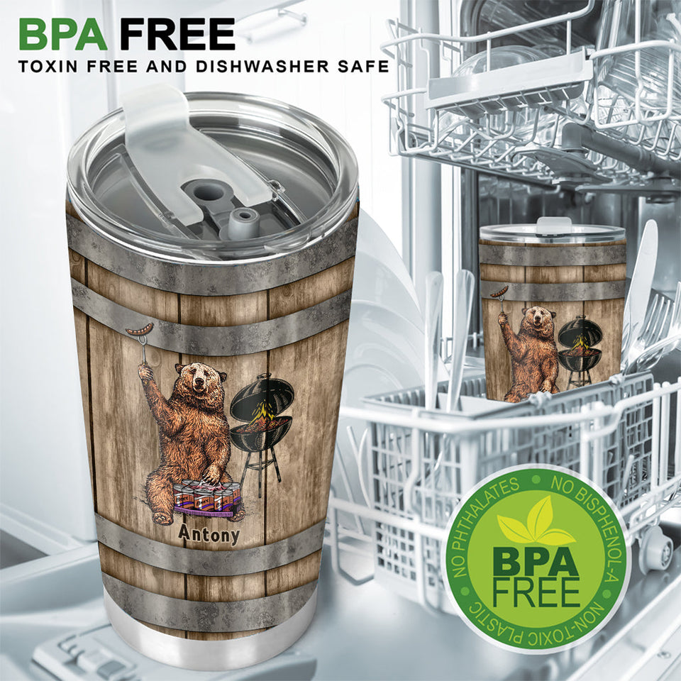 That's What I Do - Personalized Father Tumbler