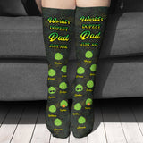 World's Dopest Dad - Personalized Weed Socks
