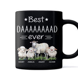 Best Dad Best Mom Ever - Gift for dad, mom - Personalized Mug