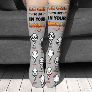 Seems Like Just Yesterday - Personalized Father Socks
