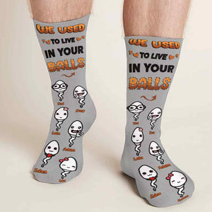Seems Like Just Yesterday - Personalized Father Socks