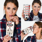 Best Dad Ever Baseball Dad - Personalized Baseball Tumbler