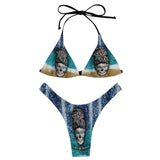 Salty Lil' Beach - Sea Lover Women's Triangle Bikini Swimsuit
